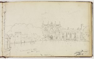 Abbazia di Newstead, Nottinghamshire, Inghilterra da Thomas Cole